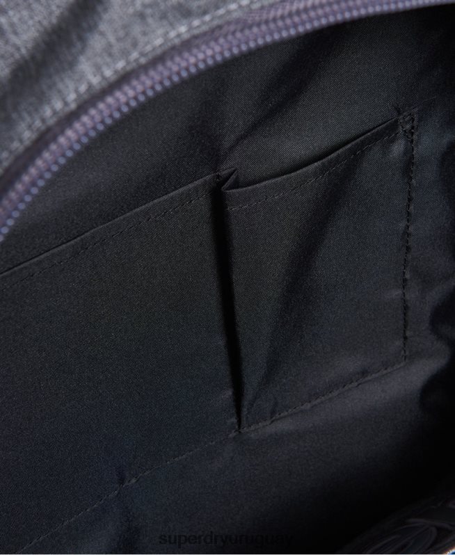 uy Superdry mujer mochila montana con relleno holográfico gris DT2N8Z4222 accesorios