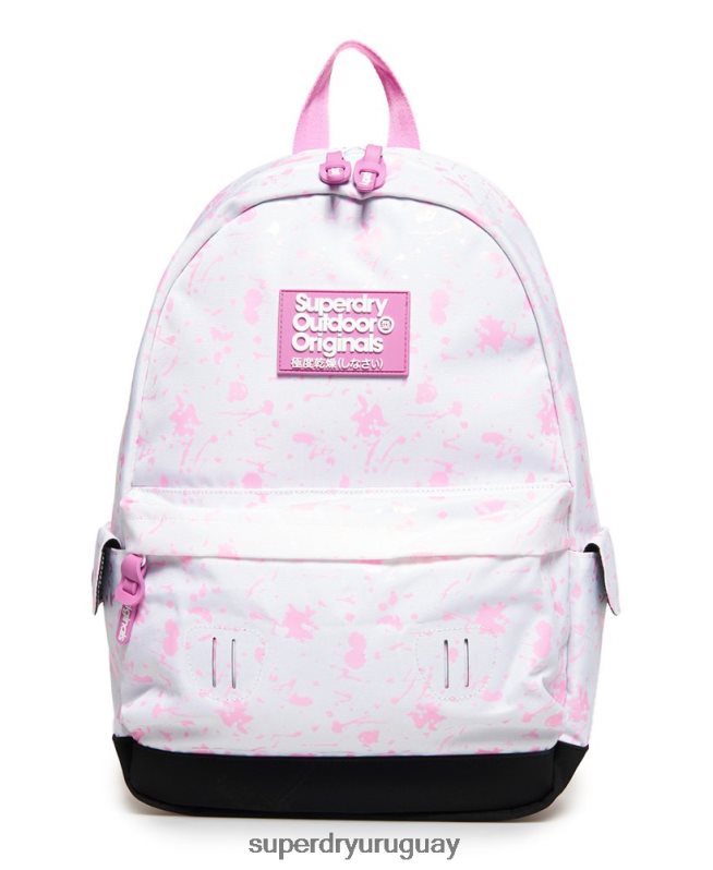 uy Superdry mujer mochila montana edición impresa cambio de color blanco DT2N8Z4331 accesorios