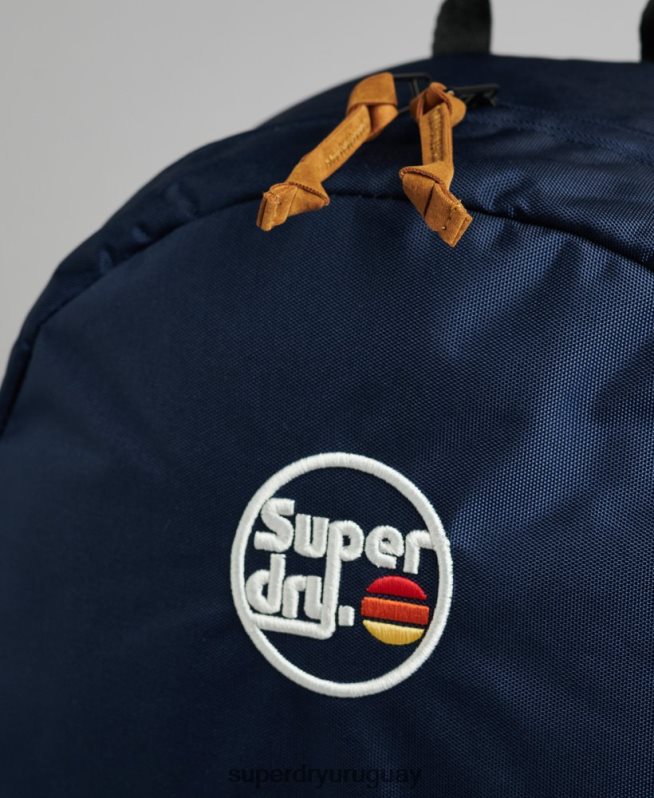 uy Superdry mujer mochila montana vintage con micro bordado Armada DT2N8Z1863 accesorios