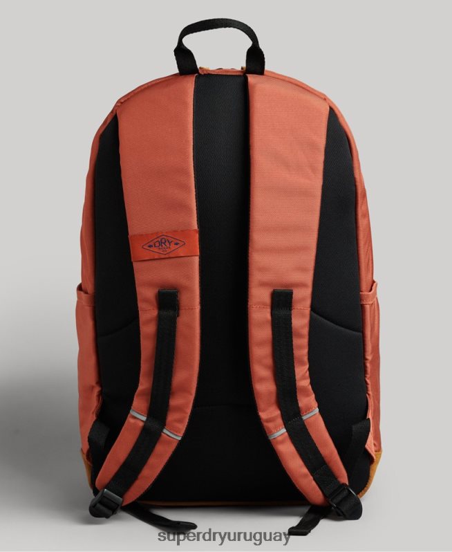 uy Superdry mujer mochila montana vintage con micro bordado naranja DT2N8Z1609 accesorios