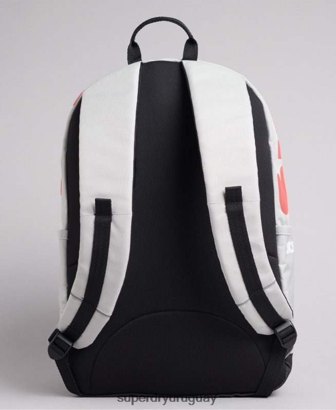 uy Superdry mujer mochila vintage terreno montana gris claro DT2N8Z4218 accesorios