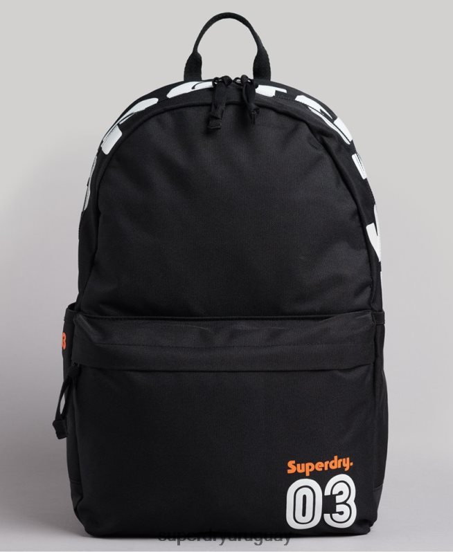 uy Superdry mujer mochila vintage terreno montana negro DT2N8Z4228 accesorios
