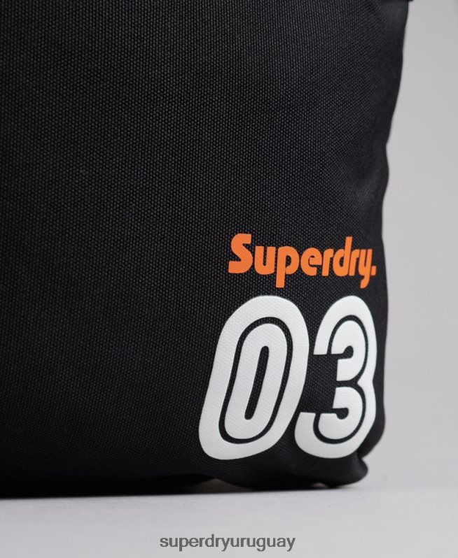 uy Superdry mujer mochila vintage terreno montana negro DT2N8Z4228 accesorios
