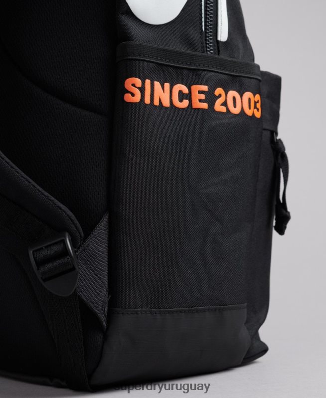 uy Superdry mujer mochila vintage terreno montana negro DT2N8Z4228 accesorios