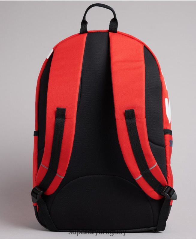 uy Superdry mujer mochila vintage terreno montana rojo DT2N8Z4273 accesorios