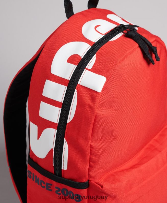 uy Superdry mujer mochila vintage terreno montana rojo DT2N8Z4273 accesorios