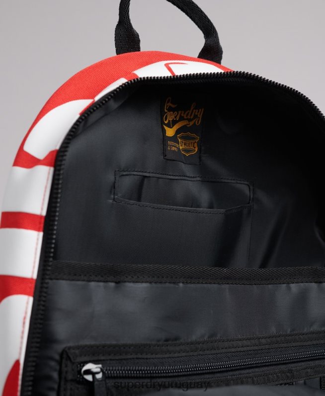 uy Superdry mujer mochila vintage terreno montana rojo DT2N8Z4273 accesorios