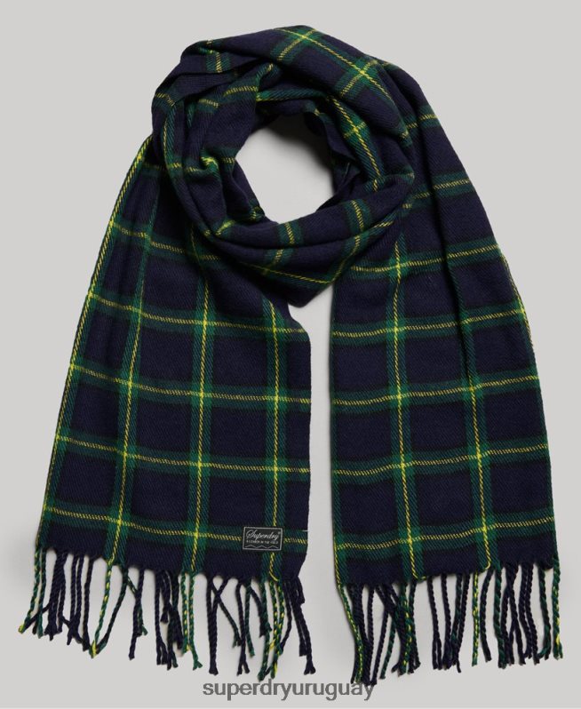 uy Superdry mujer bufanda a cuadros vintage Armada DT2N8Z4239 accesorios