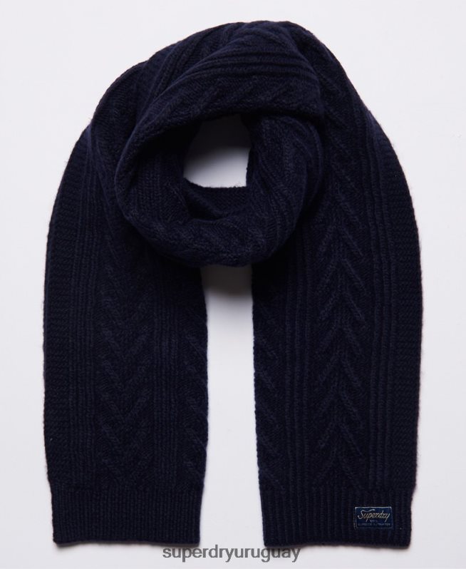 uy Superdry mujer bufanda cablelux Armada DT2N8Z4304 accesorios