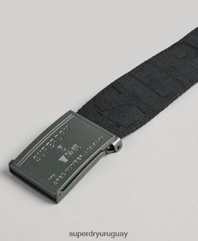 uy Superdry mujer cinturón de cincha negro DT2N8Z1612 accesorios