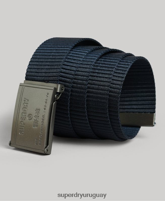 uy Superdry mujer cinturón de tejido esencial con logo Armada DT2N8Z1611 accesorios