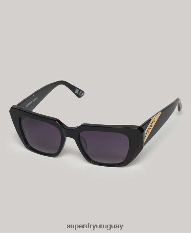 uy Superdry mujer lentes de sol angulares sdr 90s negro DT2N8Z2120 accesorios