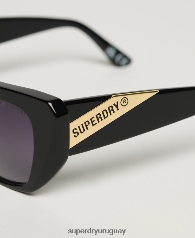 uy Superdry mujer lentes de sol angulares sdr 90s negro DT2N8Z2120 accesorios