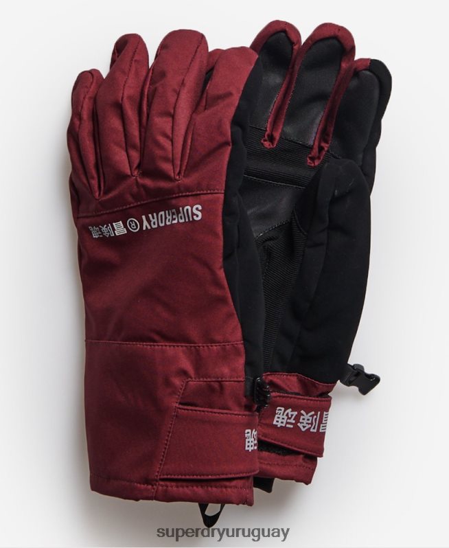 uy Superdry mujer guantes de nieve púrpura DT2N8Z4111 accesorios