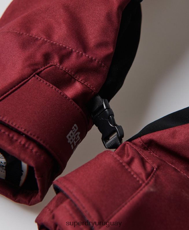 uy Superdry mujer guantes de nieve púrpura DT2N8Z4111 accesorios