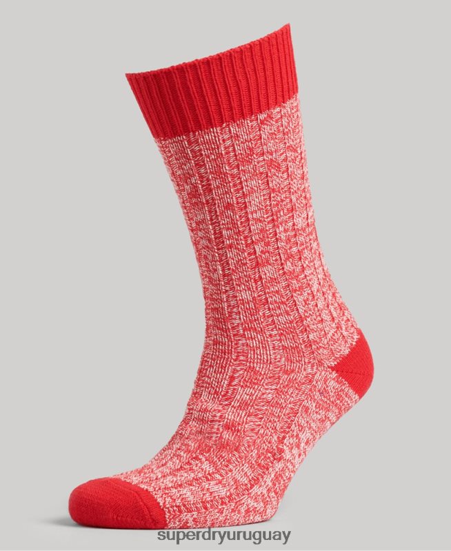 uy Superdry mujer Pack de calcetines de senderismo de algodón orgánico multi DT2N8Z4227 accesorios