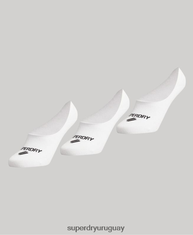 uy Superdry mujer calcetín coolmax invisible blanco DT2N8Z4199 accesorios