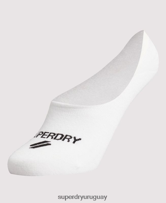 uy Superdry mujer calcetín coolmax invisible blanco DT2N8Z4199 accesorios
