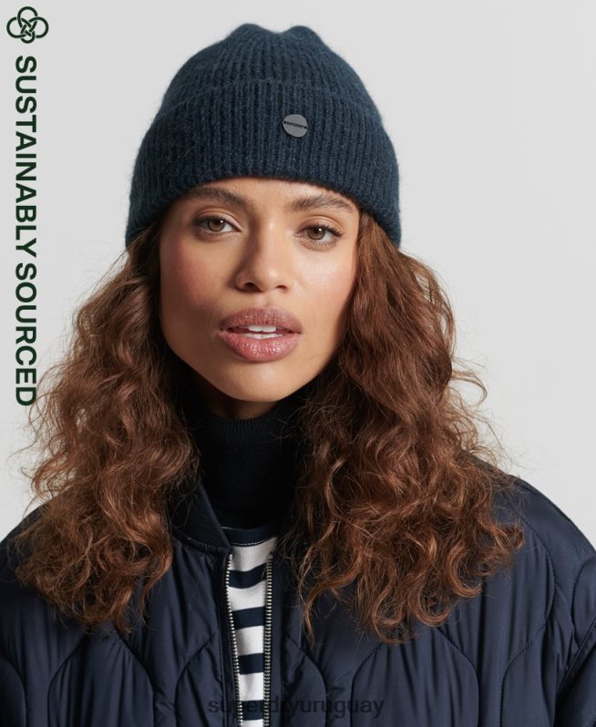 uy Superdry mujer gorro de lujo Armada DT2N8Z6612 accesorios