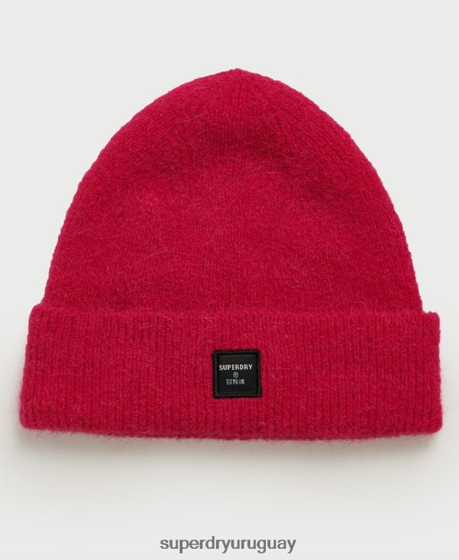 uy Superdry mujer gorro súper lux rosa DT2N8Z4317 accesorios