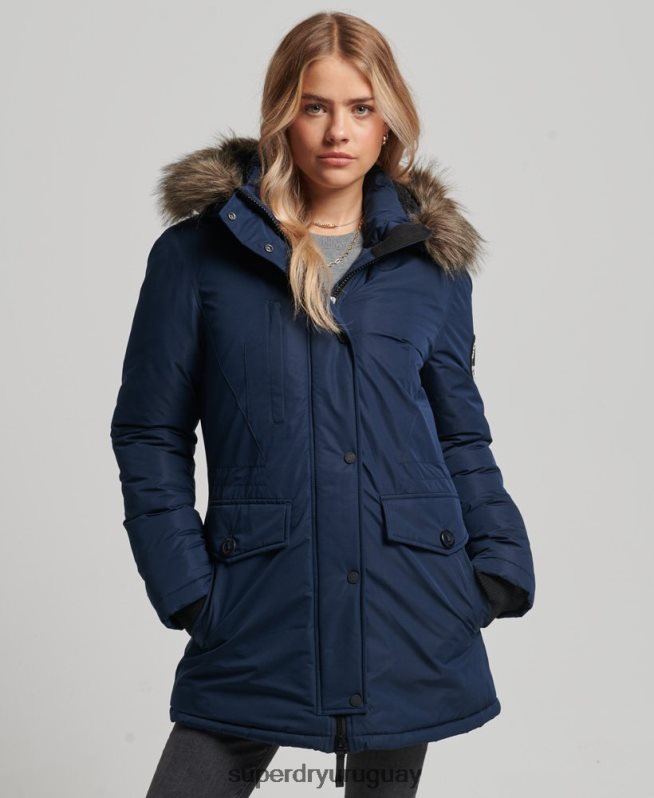 uy Superdry mujer chamarra ashley everest Armada DT2N8Z5443 ropa
