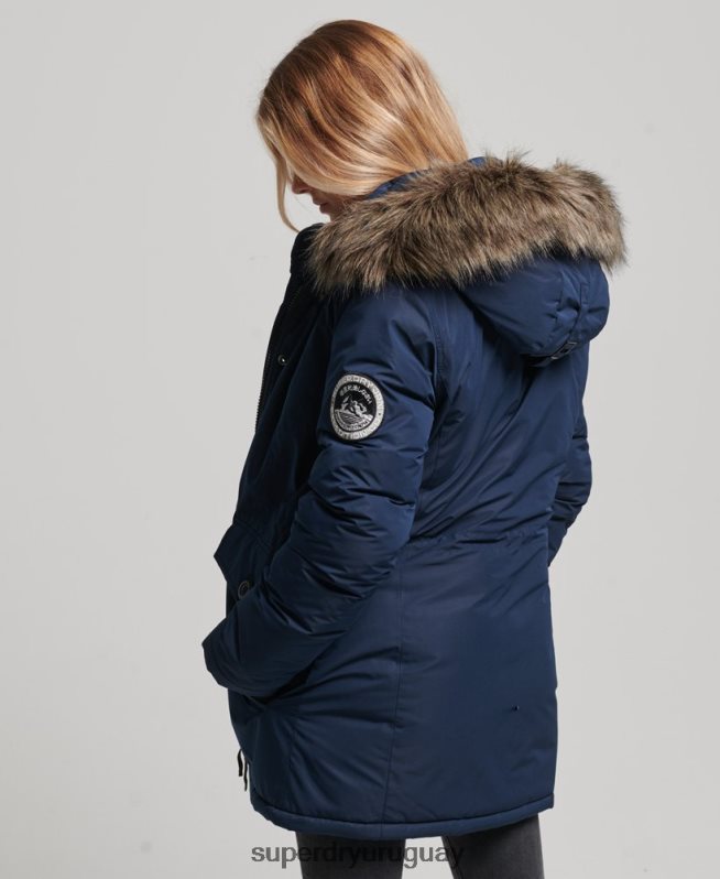 uy Superdry mujer chamarra ashley everest Armada DT2N8Z5443 ropa