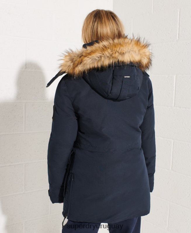 uy Superdry mujer chamarra parka código everest Armada DT2N8Z5590 ropa