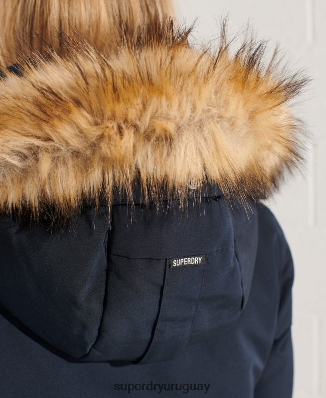 uy Superdry mujer chamarra parka código everest Armada DT2N8Z5590 ropa
