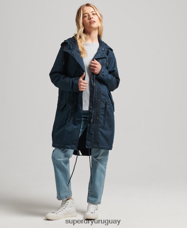 uy Superdry mujer parka de campo Armada DT2N8Z3545 ropa