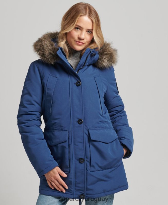 uy Superdry mujer parka everest Armada DT2N8Z3685 ropa