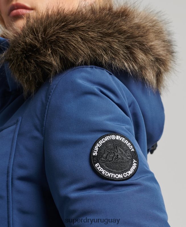 uy Superdry mujer parka everest Armada DT2N8Z3685 ropa