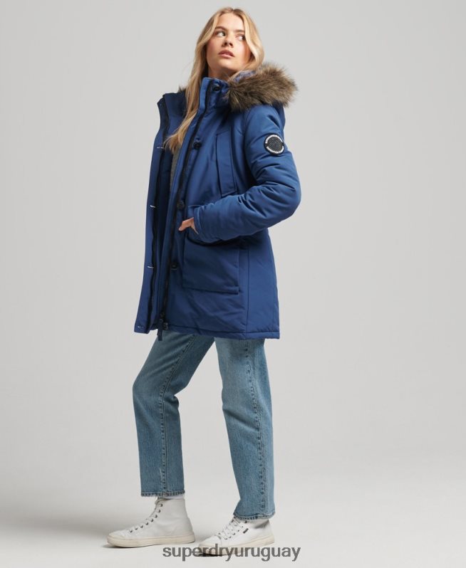 uy Superdry mujer parka everest Armada DT2N8Z3685 ropa