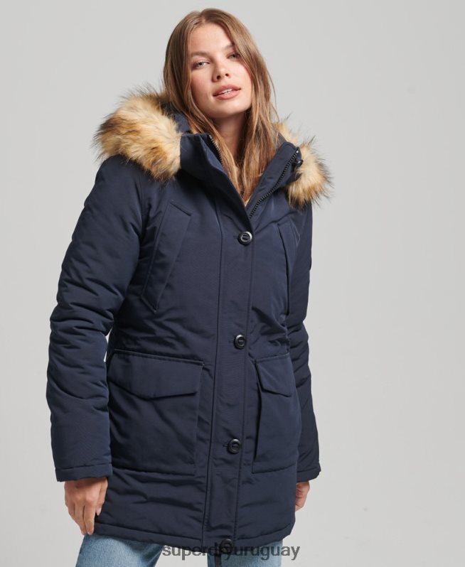 uy Superdry mujer parka everest Armada DT2N8Z5462 ropa