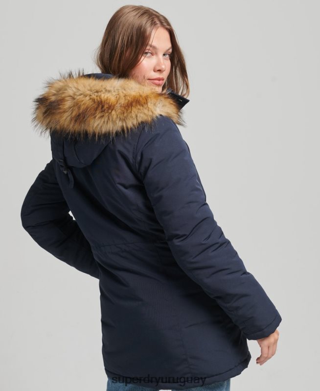 uy Superdry mujer parka everest Armada DT2N8Z5462 ropa