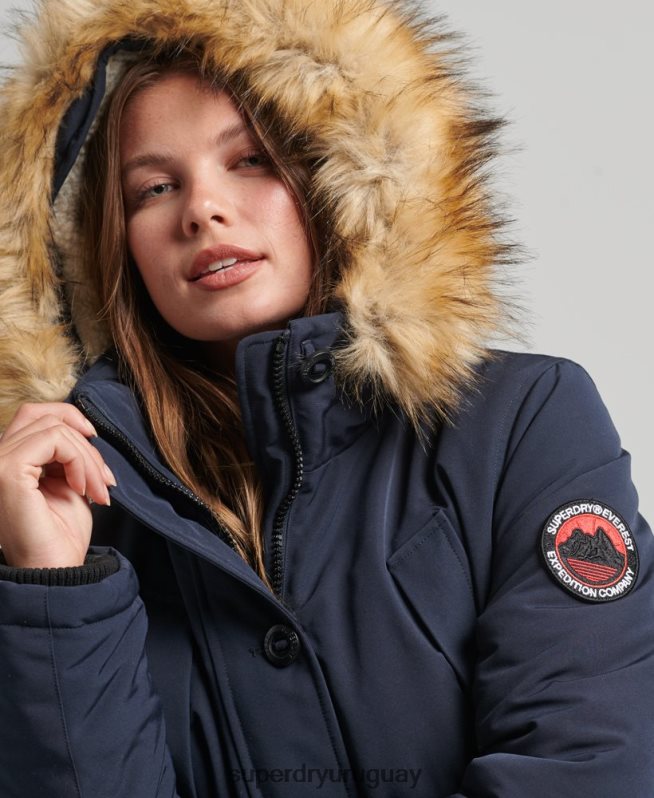 uy Superdry mujer parka everest Armada DT2N8Z5462 ropa