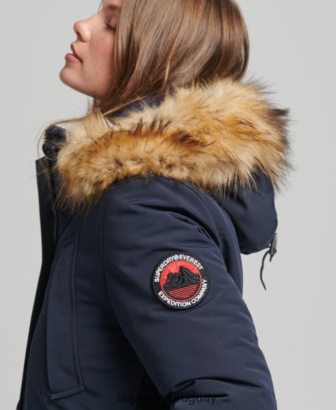 uy Superdry mujer parka everest Armada DT2N8Z5462 ropa