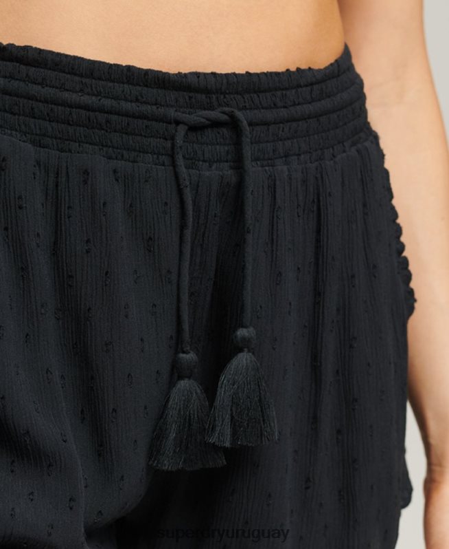uy Superdry mujer pantalones cortos de playa de época Armada DT2N8Z3095 ropa