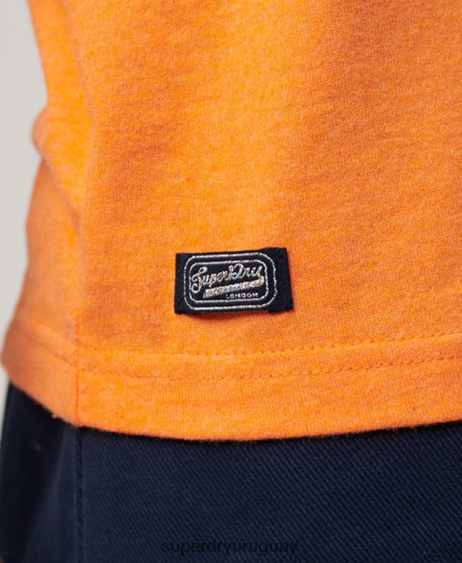 uy Superdry mujer archivo neón camiseta gráfica naranja DT2N8Z2668 ropa