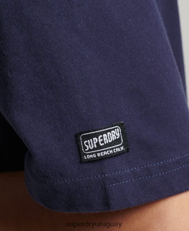 uy Superdry mujer camiseta cali vintage Armada DT2N8Z6267 ropa