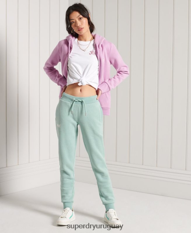uy Superdry mujer camiseta con purpurina blanco DT2N8Z2861 ropa