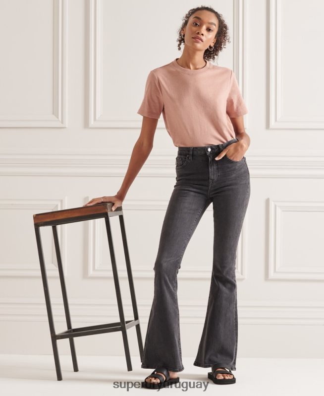 uy Superdry mujer camiseta de algodón orgánico auténtico broncearse DT2N8Z2816 ropa
