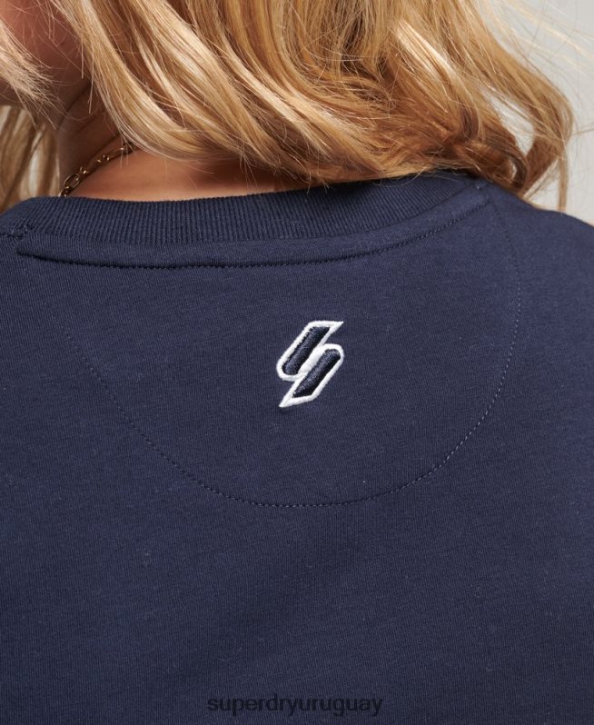 uy Superdry mujer playera pequeña con gráfico Armada DT2N8Z2296 ropa