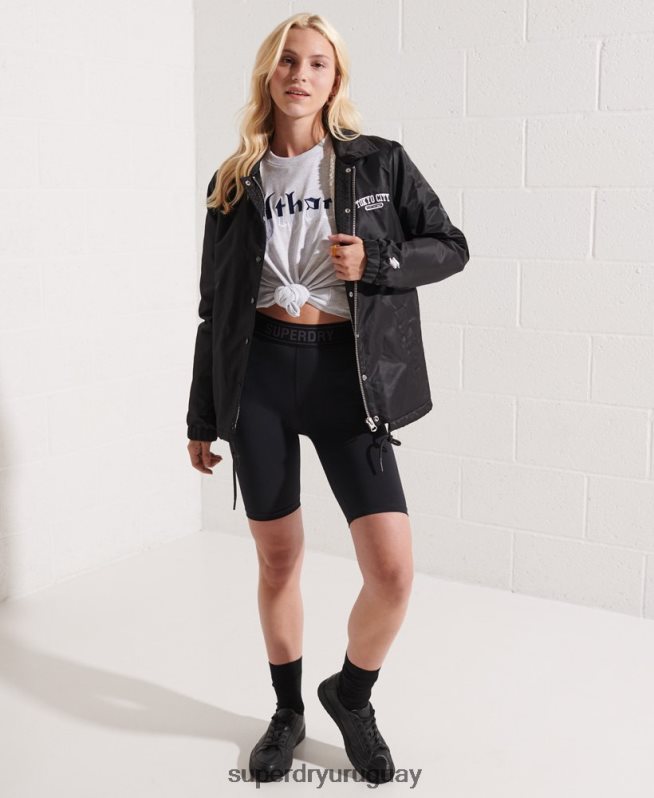 uy Superdry mujer universidad camiseta gráfica gris claro DT2N8Z2719 ropa