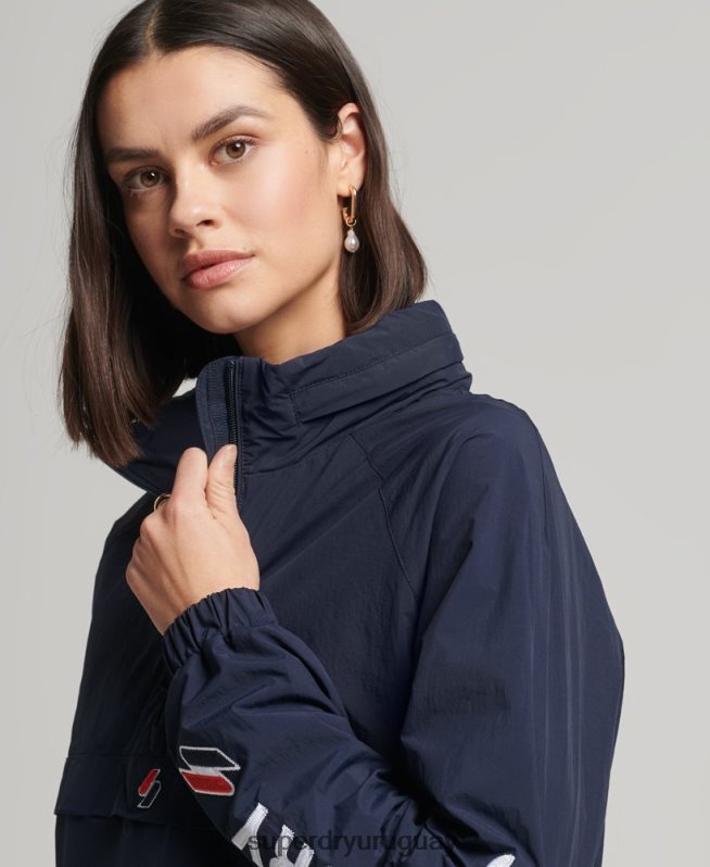 uy Superdry mujer código esencial gráfico sobrecarga Armada DT2N8Z5581 ropa