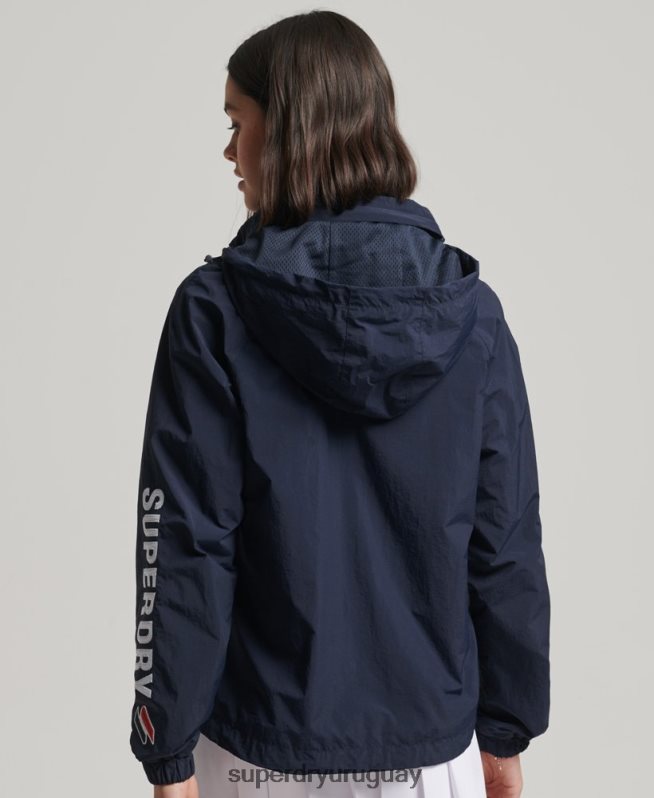 uy Superdry mujer código esencial gráfico sobrecarga Armada DT2N8Z5581 ropa