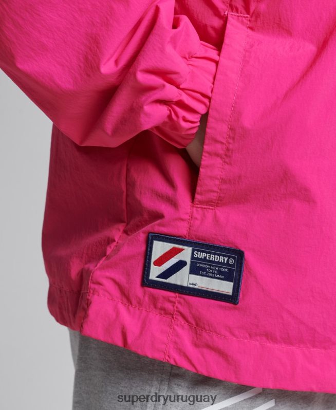 uy Superdry mujer código esencial gráfico sobrecarga rosa DT2N8Z5560 ropa