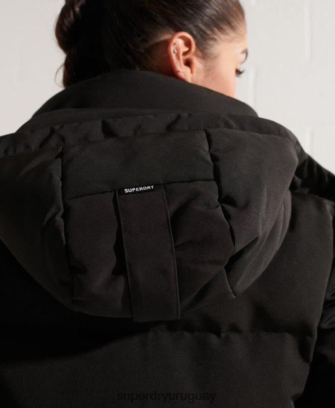 uy Superdry mujer chamarra bomber código everest negro DT2N8Z5673 ropa