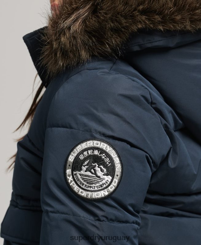 uy Superdry mujer chamarra bomber everest ella Armada DT2N8Z5628 ropa