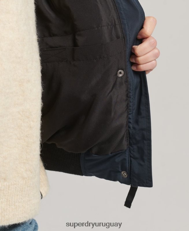 uy Superdry mujer chamarra bomber everest ella Armada DT2N8Z5628 ropa
