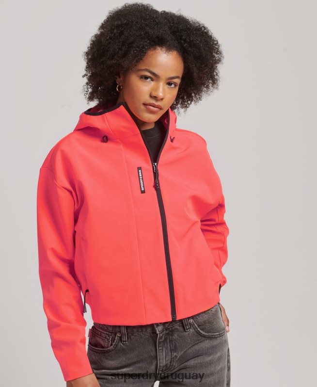 uy Superdry mujer chamarra capitonada técnica coral DT2N8Z5499 ropa